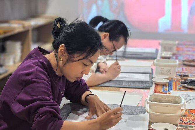 Hands On Chinese Cave Murals with Local Expert - What you’ll make: Buddhas, Bodhisattvas, and the Nine-colored Deer