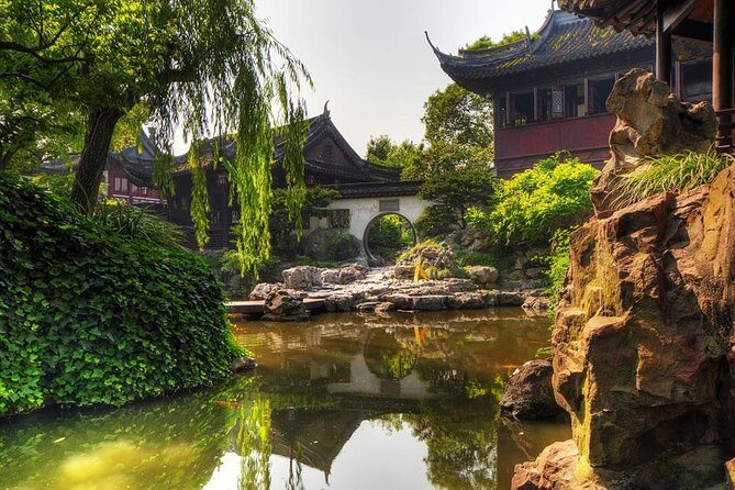Private Full Day Tour: Zhujiajiao Ancient Water Town with Best of Shanghai - The Bund on the Huangpu River: architecture and skyline time