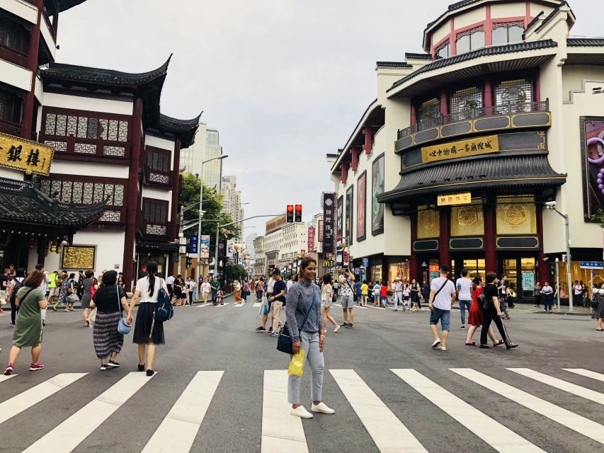 Shanghai in 5 Hours: River Cruise, Shanghai Tower & Dining - Yuyuan Garden Bazaar: the old-city streets you can actually navigate