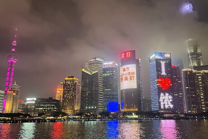 Shanghai Night River Cruise on Huangpu River - Where You Go: Pudong’s Icons and the Bund’s Big-Name Landmarks