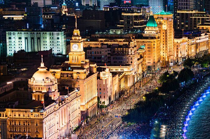 Shanghai Private Night Tour with Huangpu River Cruise, the Bund and Xintiandi - Nanjing Road: Shopping Street Energy Without the Planning Headache