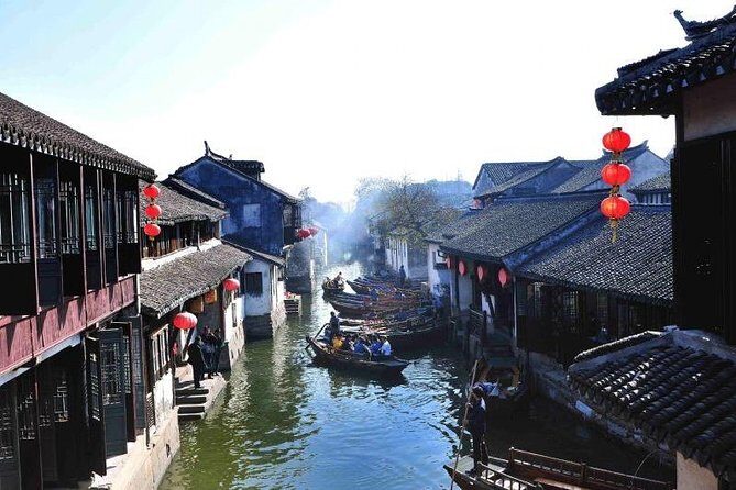 Zhouzhuang and Tongli Water Town Private Transfer Service from Shanghai - Zhouzhuang Water Town: Old Lanes, Twin Bridges, and Gondola Options