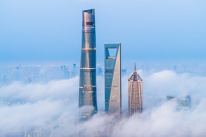 Zhujiajiao and Yu Garden Tour with Wonton Making in Shanghai - Shanghai Tower: 632 meters of modern perspective
